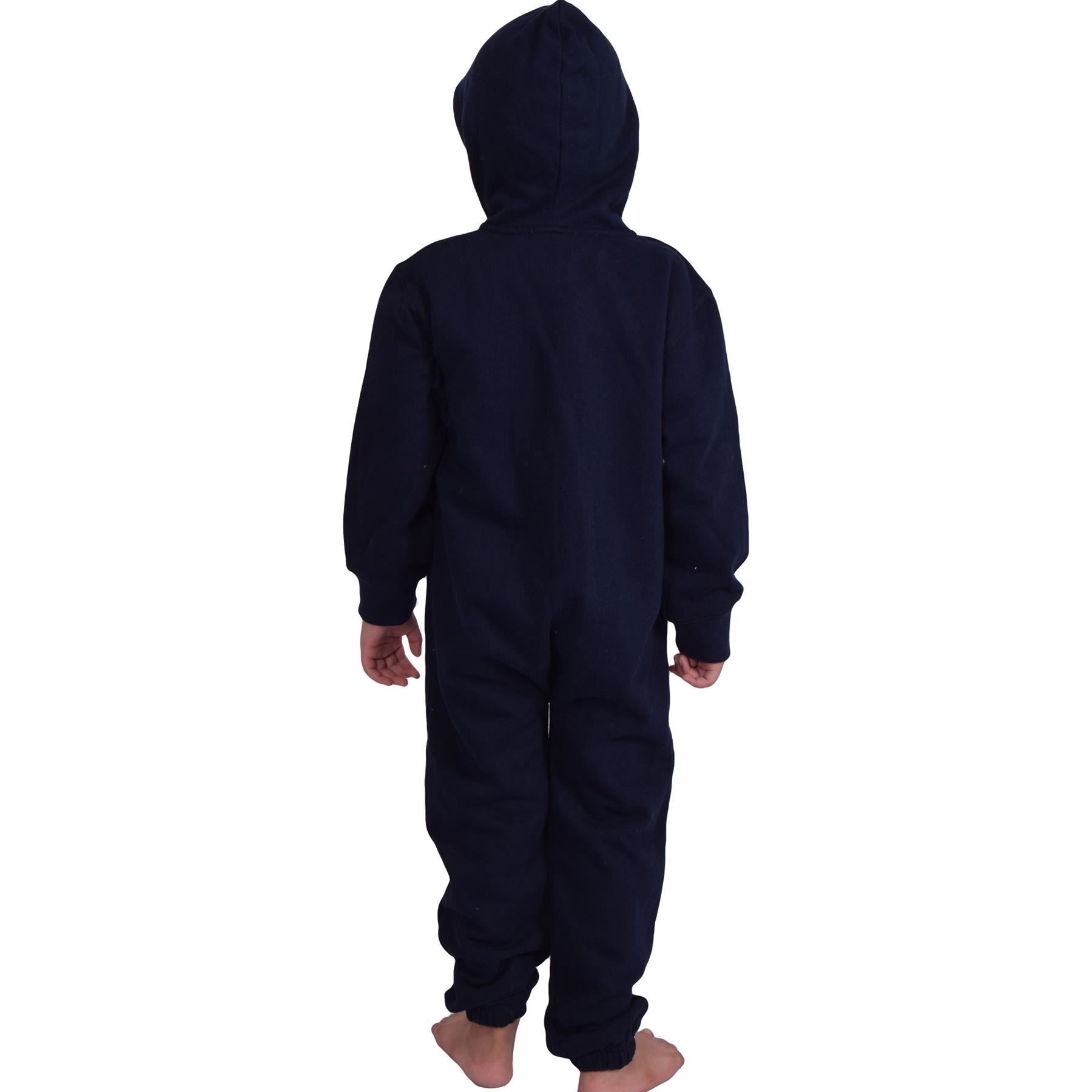 Girls Boys Fleece Pyjamas Sleepsuit Onesie - Kids Clothing Store