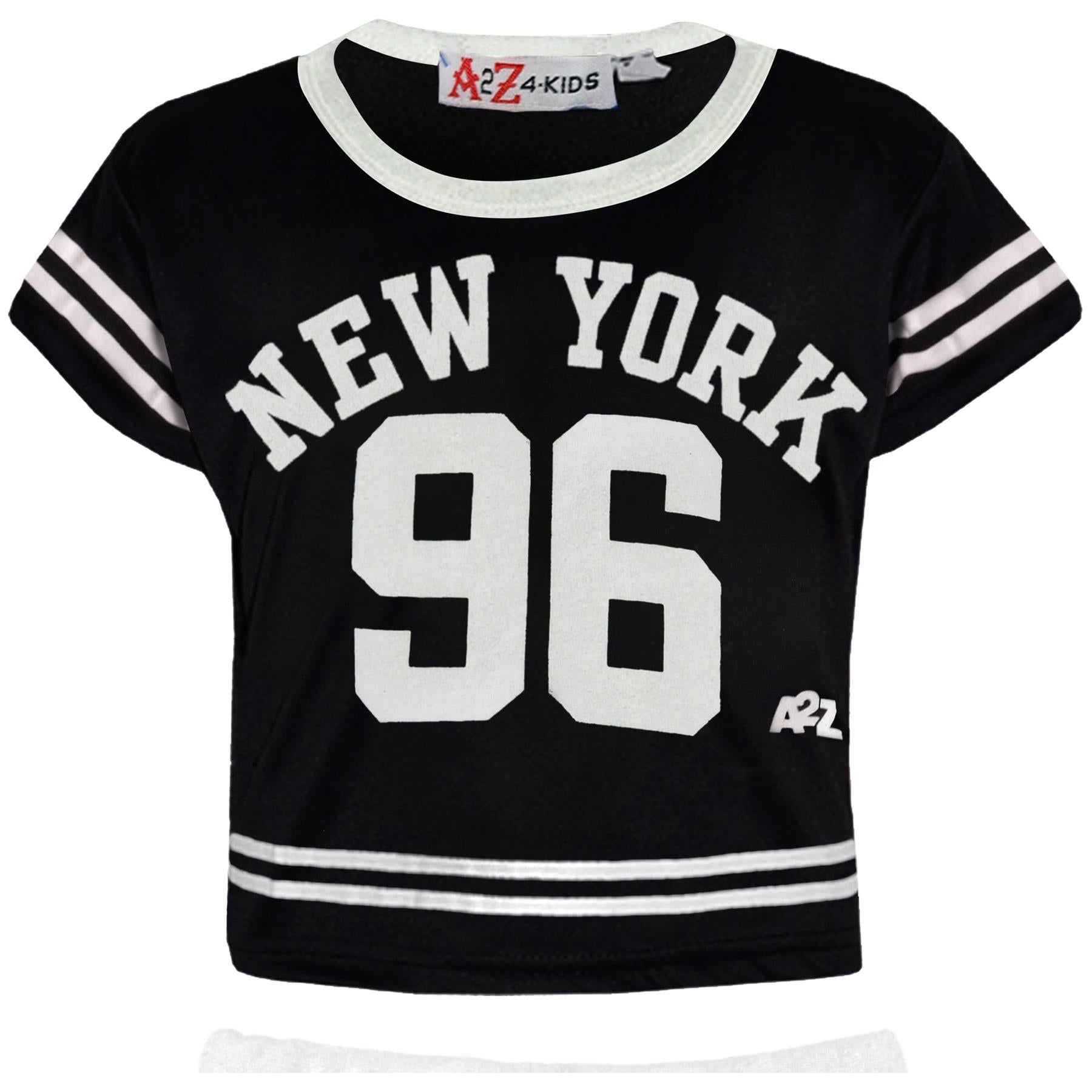 Girls New York 96 Print Summer Shorts Set