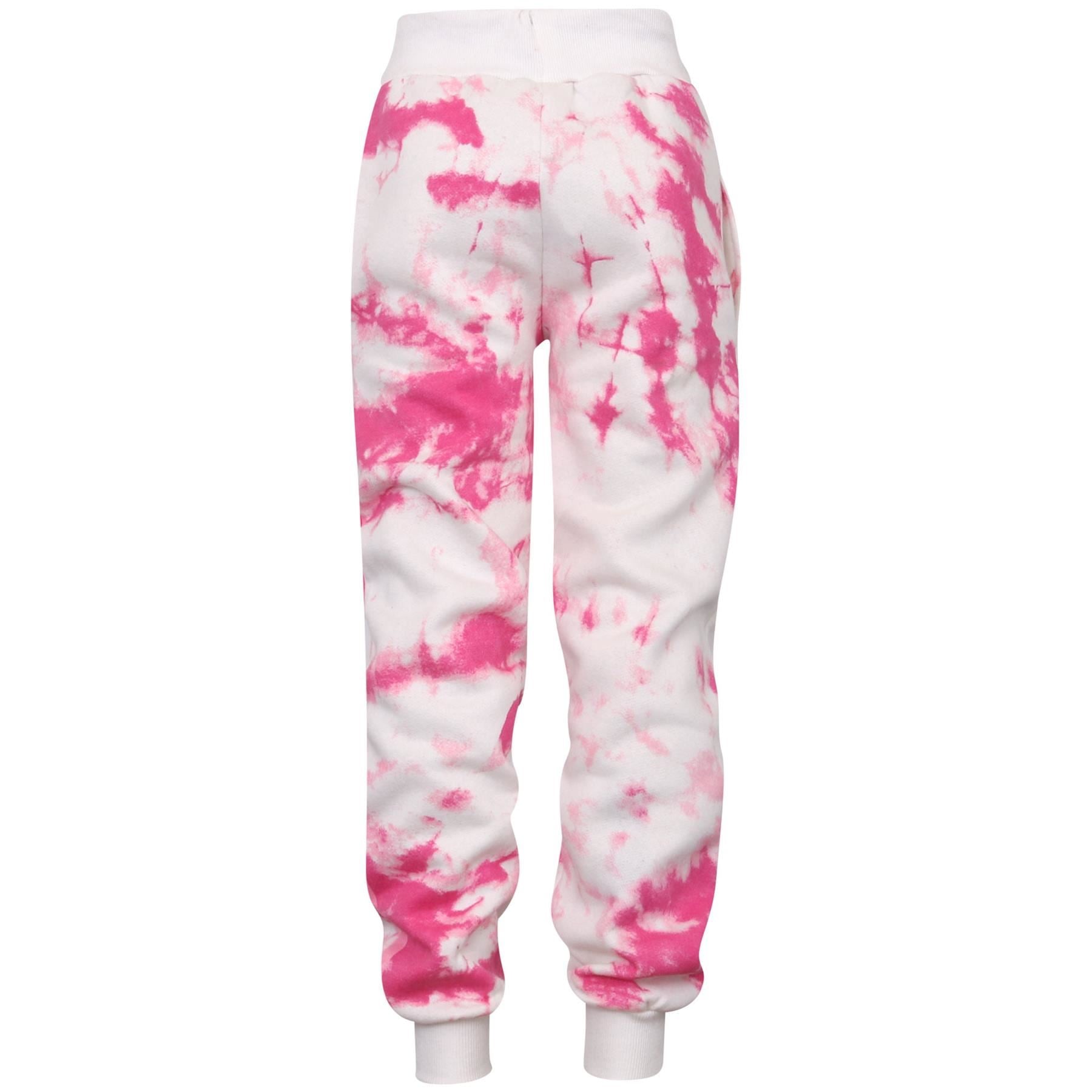 Kids Girls #Selfie Printed Hooded Crop Top & Bottom Jogging Suit