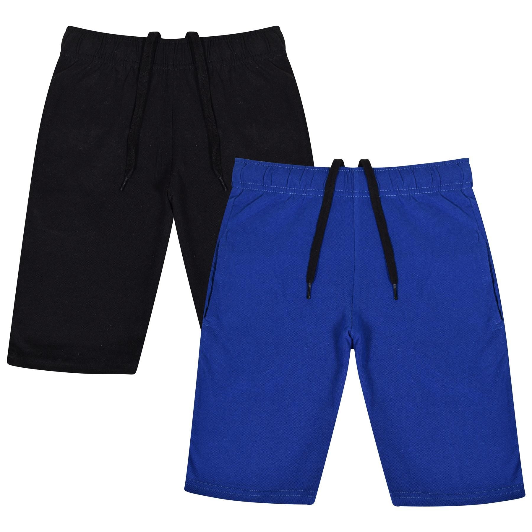 Kids Boys 100% Cotton Shorts Casual Chino Shorts Knee Length Summer Lightweight