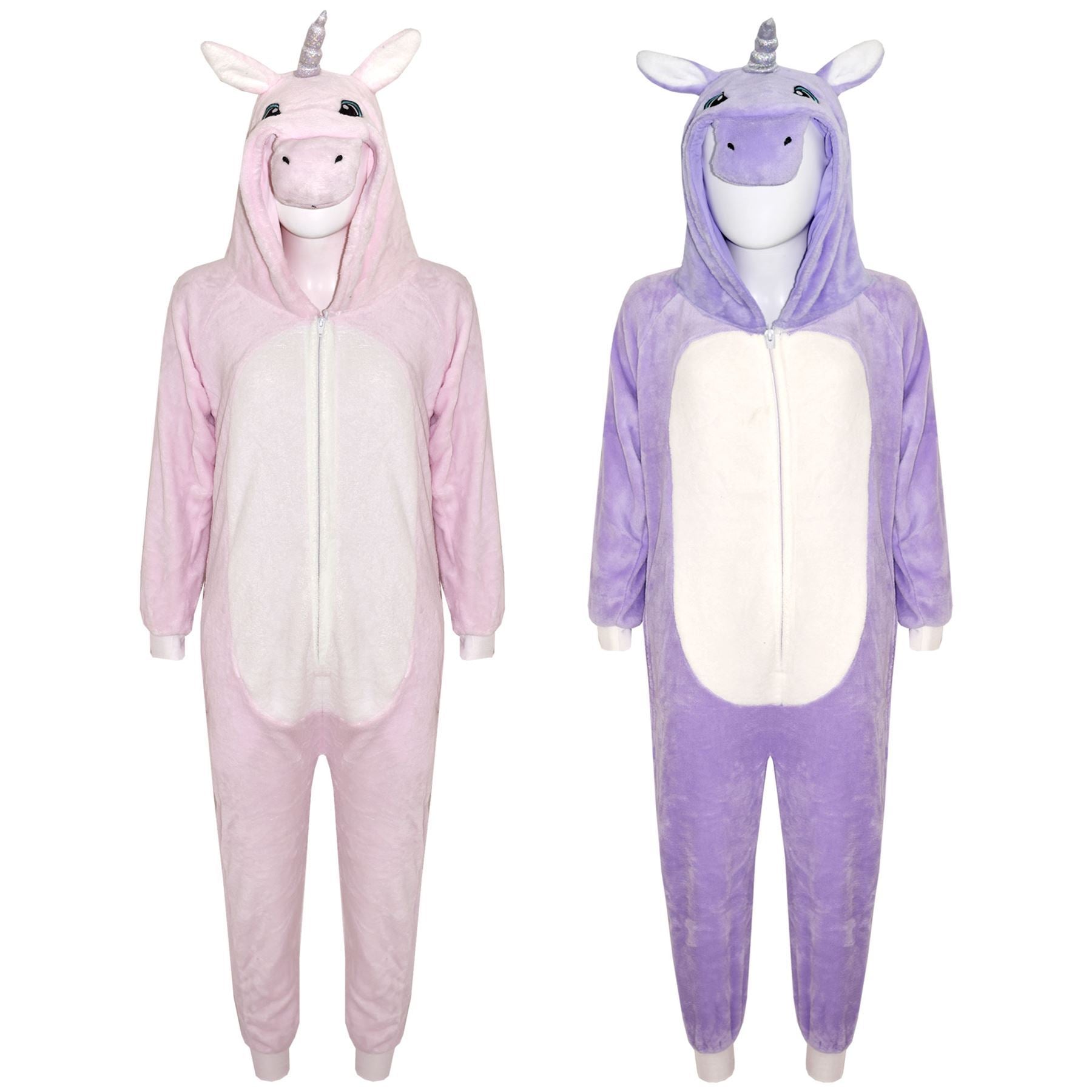 Kids A2Z Onesie One Piece Unicorn Pyjamas World Book Day Costume Girls 2-13 Yrs