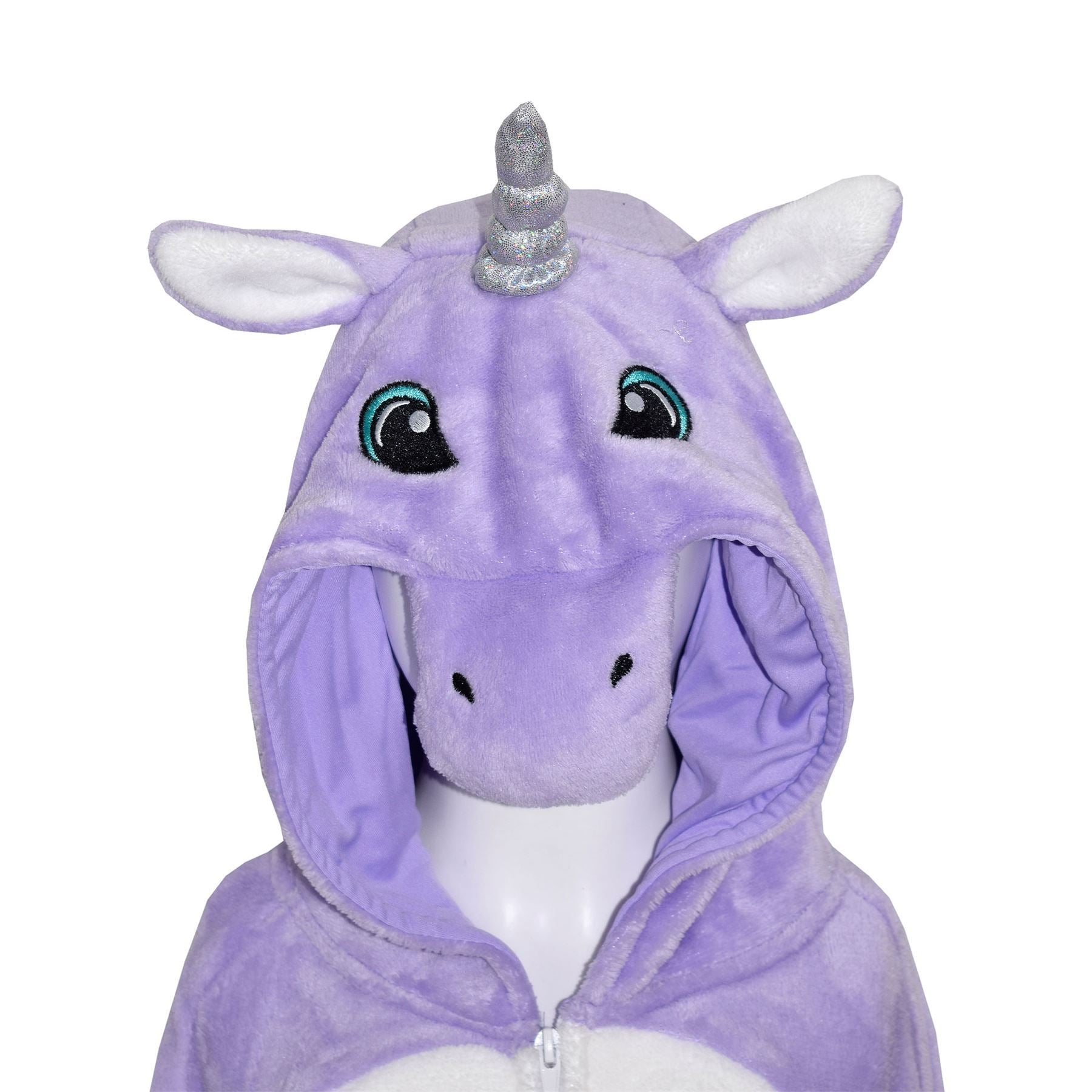 Kids A2Z Onesie One Piece Unicorn Pyjamas World Book Day Costume Girls 2-13 Yrs