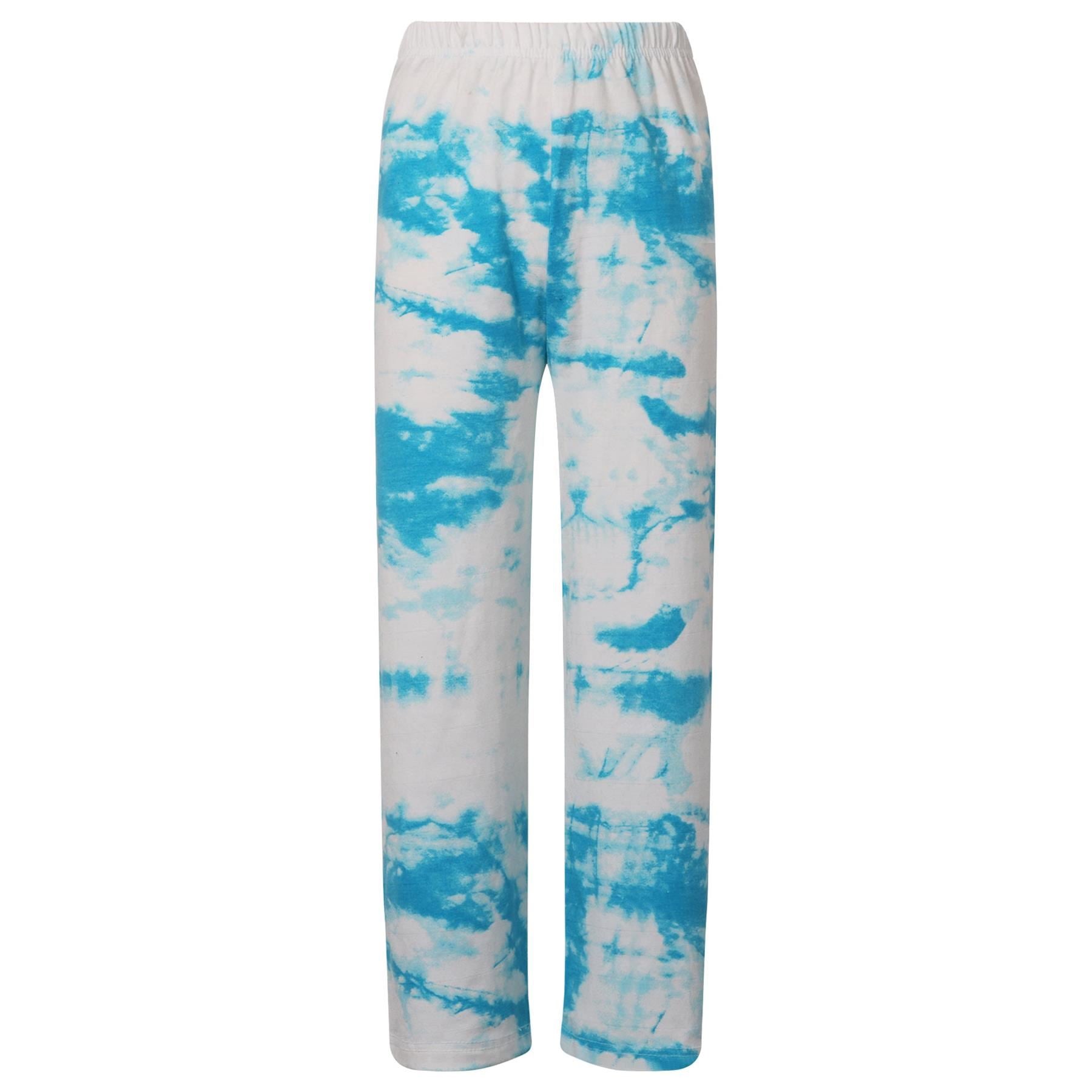 Girls Tie Dye Print Palazzo Trouser